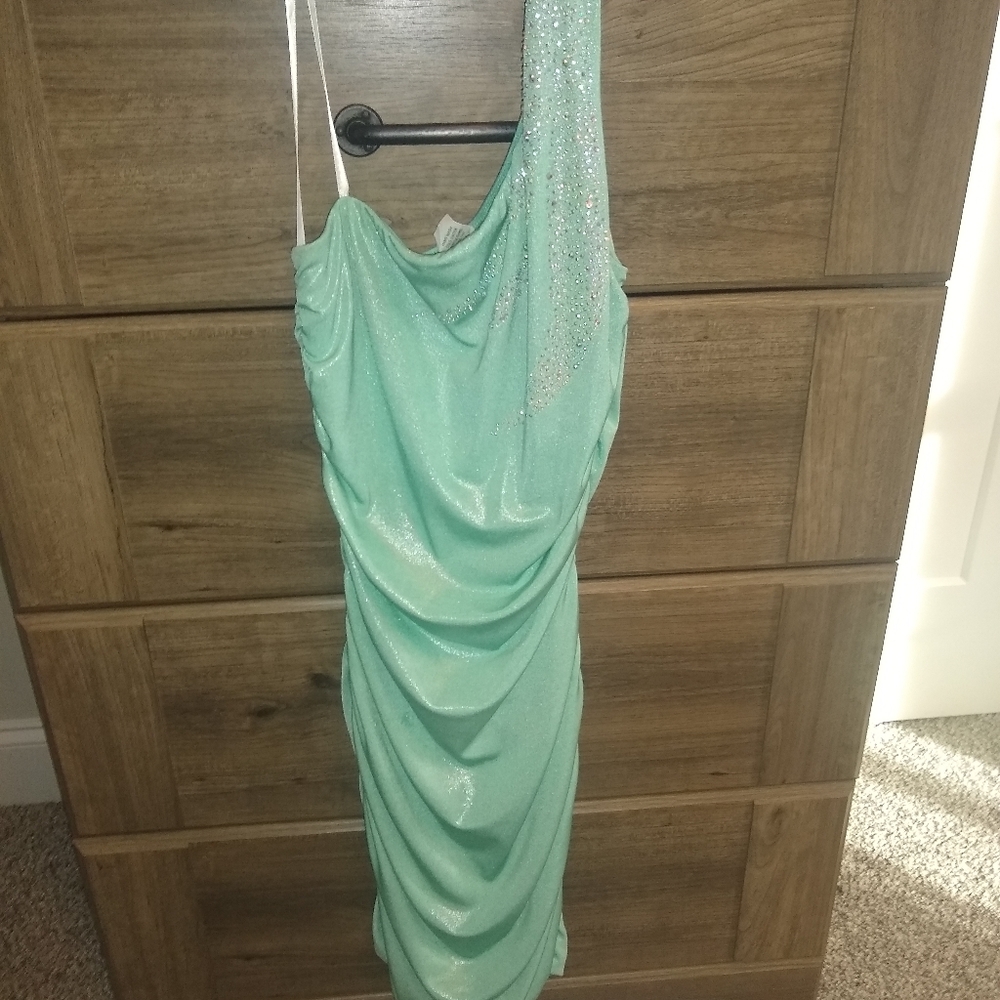 Short slinky dress
